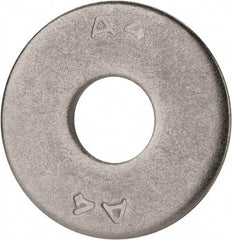 Value Collection - M12 Screw, Grade 316 Stainless Steel Fender Flat Washer - 13mm ID x 37mm OD, Plain Finish - Best Tool & Supply