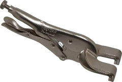 Irwin - 9" OAL Standard Jaw Panel Clamp Weld Locking Pliers - 3/8" Jaw Depth, 3/8" Jaw Opening - Best Tool & Supply