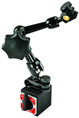 #660 - 1-3/16 x 1-9/16 x 1-3/8" Base Size  - Power On/Off with Triple-Jointed Arm - Magnetic Base Indicator Holder - Best Tool & Supply