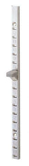 Sugatsune - Satin Stainless Steel Coated, Shelf Standard Bracket - 71-5/8" Long, 15mm Wide - Best Tool & Supply