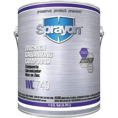 Sprayon - 1 Gal Zinc Cold Galvanizing Compound - Comes in Can - Best Tool & Supply