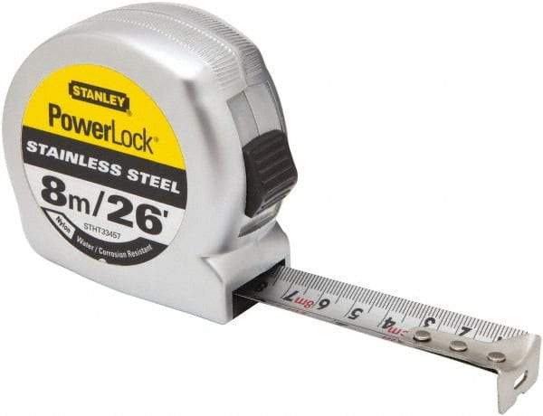 Stanley - 16' x 3/4" Tape Measure - 1/16" Graduation - Best Tool & Supply