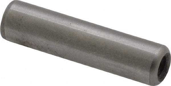 Gibraltar - 5/16" Diam x 1-1/4" Pin Length C-1215 Case Hardened Steel Pull Out Dowel Pin - 1 Beveled & 1 Threaded End - Best Tool & Supply