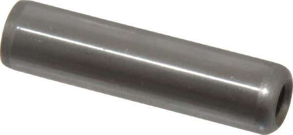 Gibraltar - 3/8" Diam x 1-1/2" Pin Length C-1215 Case Hardened Steel Pull Out Dowel Pin - 1 Beveled & 1 Threaded End - Best Tool & Supply