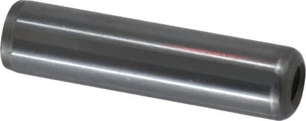 Gibraltar - 1/2" Diam x 2" Pin Length C-1215 Case Hardened Steel Pull Out Dowel Pin - 1 Beveled & 1 Threaded End - Best Tool & Supply