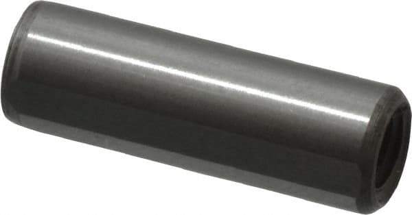 Gibraltar - 1/4" Diam x 3/4" Pin Length C-1215 Case Hardened Steel Pull Out Dowel Pin - 1 Beveled & 1 Threaded End - Best Tool & Supply