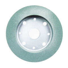 6 x 1 x 4" - Silicon Carbide (39C) / 60I Type 2 - Tool & Cutter Grinding Wheel - Best Tool & Supply