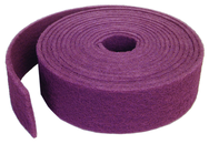 4'' x 30 ft. - Maroon - Aluminum Oxide Very Fine Grit - Bear-Tex Clean & Blend Roll - Best Tool & Supply