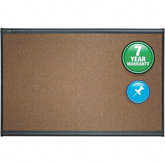 Quartet - 24" High x 36" Wide Cubicle Magnetic - Cork, Includes Mounting Kit - Best Tool & Supply