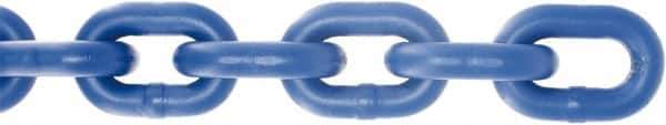 Value Collection - #1/0 Welded Straight Link Coil Chain - 440 Lb Capacity, Plastic Powder Coated Finish - Best Tool & Supply