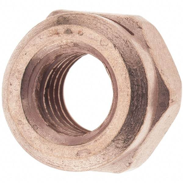 Value Collection - M10x1.50 Steel Washer Hex Nut - 10mm High, Copper Finish - Best Tool & Supply