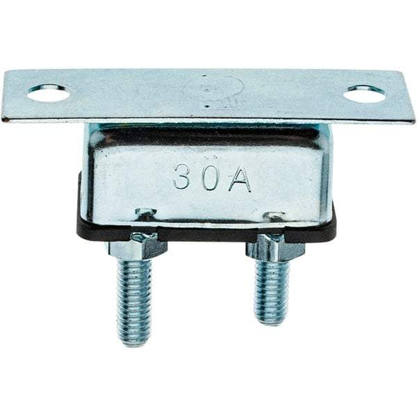 Value Collection - 30 Amp Automotive Stud Terminal Circuit Breaker - Bracket Mount - Best Tool & Supply