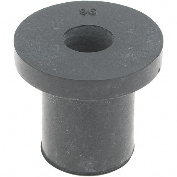 Value Collection - 3/8-16, 1-1/4" Diam Flange, Rubber Insulated Rivet Nut - Neoprene, 7/8" Long - Best Tool & Supply