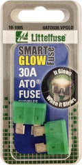 Value Collection - 30 Amp, Automotive Fuse - Green, Littlefuse ATO030 - Best Tool & Supply