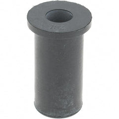 Value Collection - 1/4-20, Rubber Insulated Rivet Nut - Neoprene, 1" Long, 1.051" OAL - Best Tool & Supply