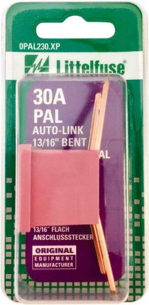 Value Collection - 30 Amp, Automotive Fuse - Pink, Littlefuse PAL230 - Best Tool & Supply