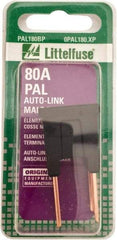 Value Collection - 80 Amp, Automotive Fuse - Black, Littlefuse PAL180 - Best Tool & Supply