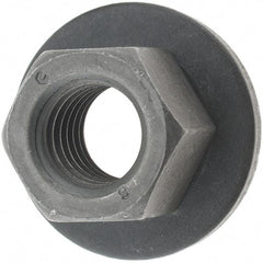 Value Collection - M10x1.50 Washer Hex Nut - 15mm Across Flats, 13mm High, Phosphate Finish - Best Tool & Supply