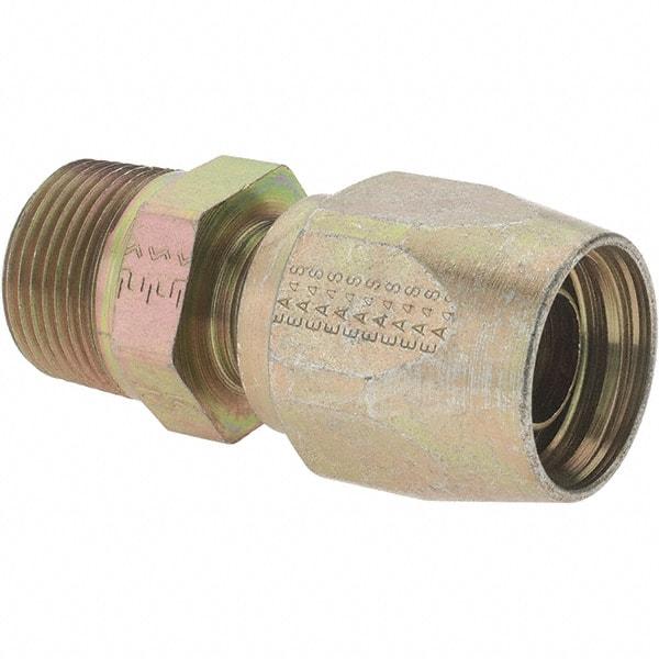 Value Collection - 3/4 NPT, Reusable Hose Male Fitting - 5/8" Hose ID - Best Tool & Supply