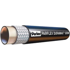 Parker - 1/4" ID x 0.49" OD, Thermoplastic Tube - 3000 psi, Black, 50' Long - Best Tool & Supply