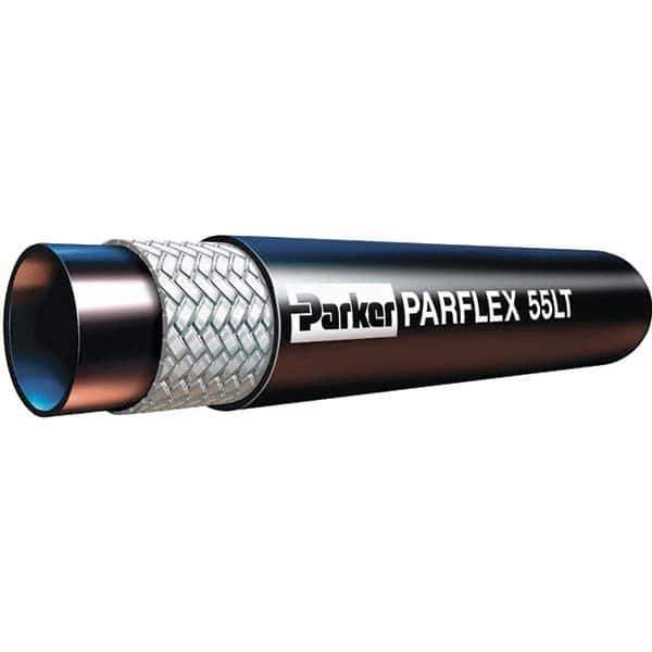 Parker - 1/4" ID x 0.51" OD, Thermoplastic Tube - 3000 psi, Black, 50' Long - Best Tool & Supply