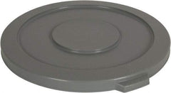 PRO-SOURCE - Round Lid for Use with 32 Gal Round Trash Cans - Gray, Plastic, For Huskee Trash Cans - Best Tool & Supply