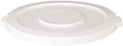 PRO-SOURCE - Round Lid for Use with 32 Gal Round Trash Cans - White, Plastic, For Huskee Trash Cans - Best Tool & Supply