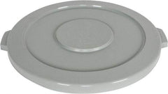 PRO-SOURCE - Round Lid for Use with 44 Gal Round Trash Cans - Gray, Plastic, For Huskee Trash Cans - Best Tool & Supply