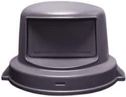 PRO-SOURCE - Dome Lid for Use with 55 Gal Trash Cans - Gray, Plastic, For Huskee Trash Cans - Best Tool & Supply