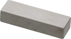 Mitutoyo - 0.25" Rectangular Steel Gage Block - Accuracy Grade 0, Includes Certificate of Inspection - Best Tool & Supply