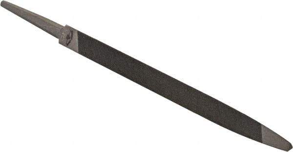 Value Collection - 5" Long, Taper American-Pattern File - Single Cut, 1/4" Overall Thickness, Tang - Best Tool & Supply