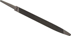 Value Collection - 5" Long, Taper American-Pattern File - Single Cut, 1/4" Overall Thickness, Tang - Best Tool & Supply