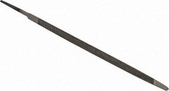 Value Collection - 7.61" Long, Taper American-Pattern File - Single Cut, 0.24" Overall Thickness, Tang - Best Tool & Supply