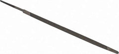 Value Collection - 6.44" Long, Taper American-Pattern File - Single Cut, 0.18" Overall Thickness, Tang - Best Tool & Supply