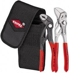 Knipex - 2 Piece Pipe Wrench & Water Pump Plier Set - Comes in Belt Pack - Best Tool & Supply