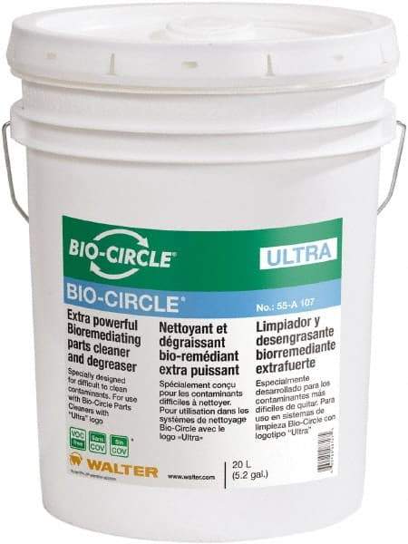 Bio-Circle - 5.3 Gal Bucket Parts Washer Fluid - Water-Based - Best Tool & Supply