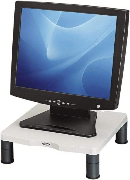 FELLOWES - Platinum & Graphite Monitor Riser - Use with 21" Monitors - Best Tool & Supply