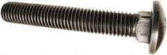 Value Collection - 5/16-18 UNC 1-1/2" Length Under Head, Standard Square Neck, Carriage Bolt - Grade 8 Alloy Steel, Zinc Trivalent Chromate Finish - Best Tool & Supply