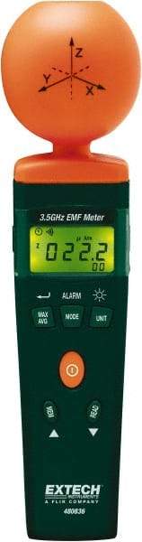 Extech - 3-1/2 Ghz Max, LCD Display, RF and EMF Meter - 9V Power Supply - Best Tool & Supply