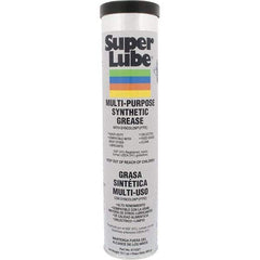 Synco Chemical - 14.1 oz Cartridge Synthetic General Purpose Grease - Translucent White, Food Grade, 450°F Max Temp, NLGIG 1, - Best Tool & Supply