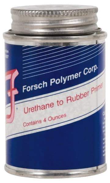 Forsch Polymer Corp - 4 Fluid Ounce, Clear Adhesive Primer - For Use with Rubber - Best Tool & Supply