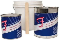 Forsch Polymer Corp - 10 Lb Kit Tan Polyurethane Castable Rubber - 100°F Max Operating Temp, 30 min Tack Free Dry Time, 24 hr Full Cure Time, Series URS 5180 - Best Tool & Supply