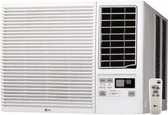 LG Electronics - 17,500/18,000 BTU 7.8/7.3 Amp 430 CFM Window Air Conditioner with Electric Heat - Best Tool & Supply