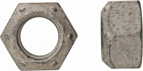 Bowmalloy - 1-1/2 - 6 Grade 9 Steel Hex Lock Nut - 2-1/4" Width Across Flats, 1-9/32" High, Bowma-Guard Finish - Best Tool & Supply