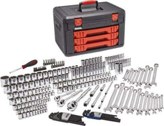 GearWrench - 239 Piece 1/4, 3/8 & 1/2" Drive Mechanic's Tool Set - Comes in Blow Molded Case with 3 Drawers - Best Tool & Supply