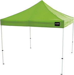 Allegro - Manhole Equipment & Accessories Type: Hi-Viz Green Utility Canopy Shelter - Best Tool & Supply