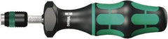 Wera - 1 Piece, 0.3 to 1 N/m, Adjustable Torque Limiting Screwdriver - 0.025" Drive - Best Tool & Supply