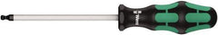 Wera - 1/2" Hex Ball End Driver - 6" Bade Length, Ergonomic Cushion Grip Handle, 267mm OAL - Best Tool & Supply