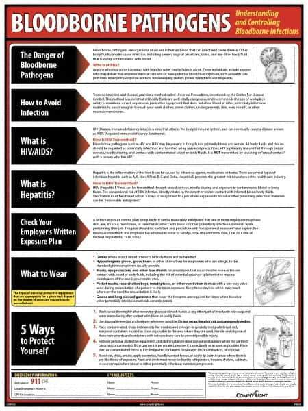 ComplyRight - Regulatory Compliance General Safety & Accident Prevention Training Kit - English, 18" Wide x 24" High - Best Tool & Supply