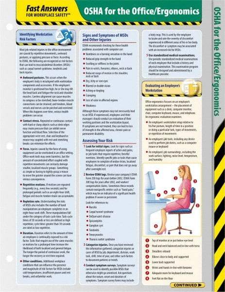 ComplyRight - Regulatory Compliance Hazmat, Spill Control & Right to Know Training Kit - English, 11" Wide x 17" High - Best Tool & Supply